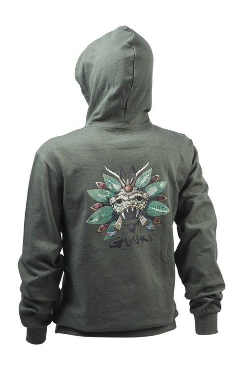 Gunki Chief Green Smoke Hoodie